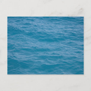 Caribbean Blue Water Postcard