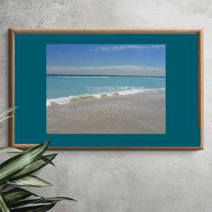 Caribbean Blues Poster