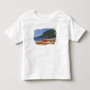 Caribbean, BWI, St. Lucia, Sailboats, Soufriere. Toddler T-Shirt