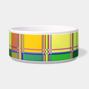 Caribbean Colorful Fabric Madras Tartan