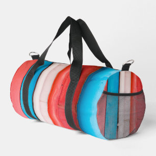 Caribbean colors - abstract duffle bag