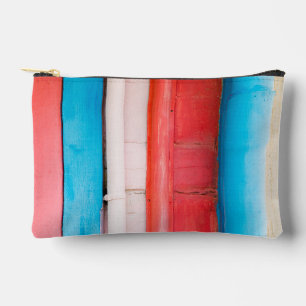 Caribbean colours - abstract accessory pouch