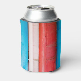 Caribbean colours - abstract can cooler
