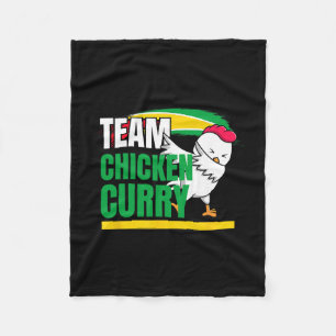 Caribbean Cricket Apparel - Guyana And Trinidad Pa Fleece Blanket