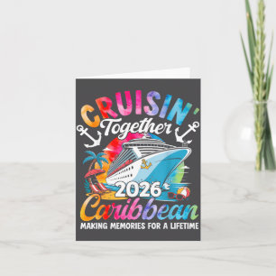 Caribbean Cruise Family Vacation 2026 Cruisin’ Tog Card