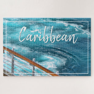 Caribbean Cruise - Turquoise Water Photography Jigsaw Puzzle