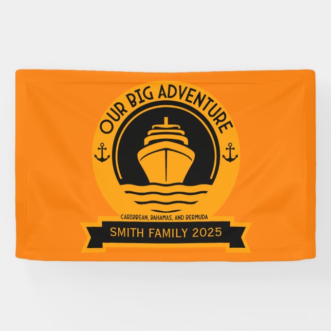 Caribbean Cruise Vacation Banner (Horizontal)