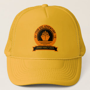 Caribbean Cruise Vacation Trucker Hat