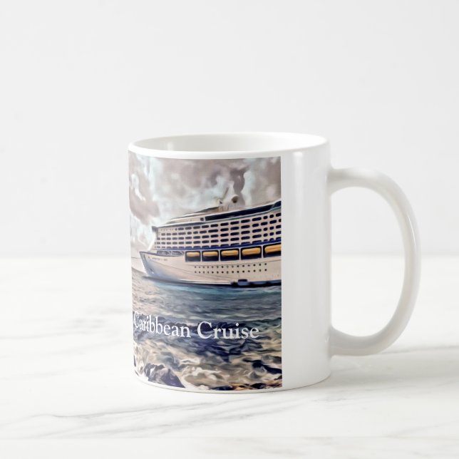 Caribbean Cruise - White 11 oz Classic White Mug (Right)