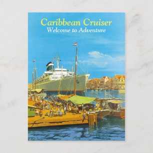Caribbean Cruises Postcard