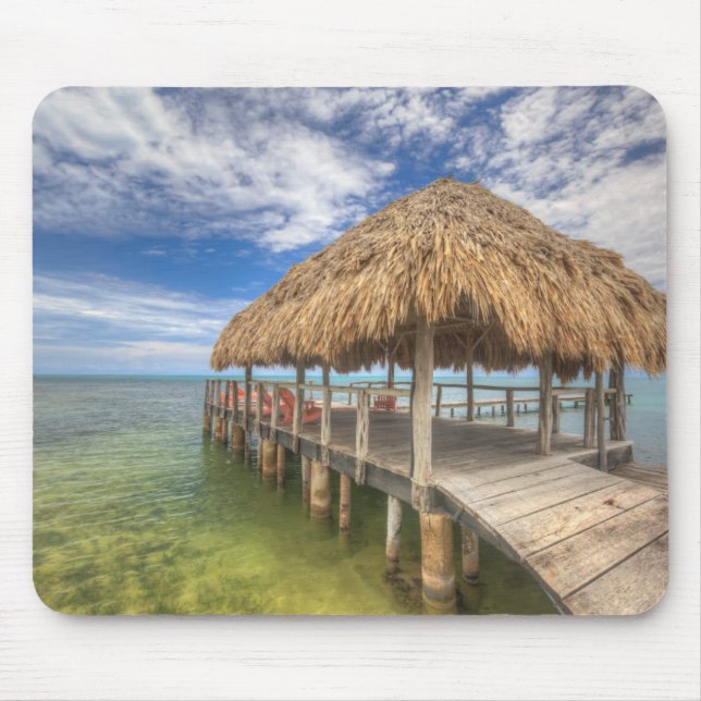 Caribbean Dock Mouse Pad (Front)