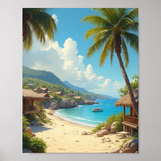 Caribbean dream poster (Front)