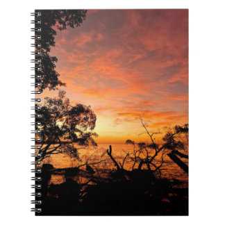 Caribbean Dusk Glow Notebook