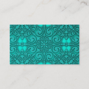 Caribbean Fantasy Floral Business Card