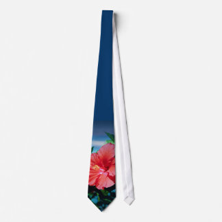 Caribbean flower tie