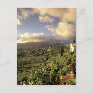 Caribbean, French West Indies, Martinique. Postcard