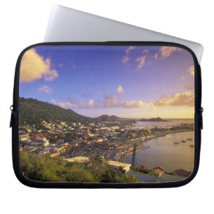 Caribbean, French West Indies, St. Martin. Laptop Sleeve