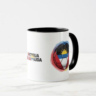 Caribbean Futbol – Antigua & Barbuda Edition Mug
