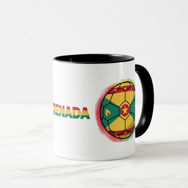 Caribbean Futbol – Grenada Edition Mug (Front Right)