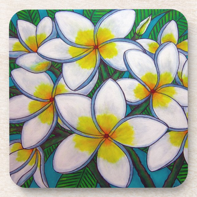 Caribbean Gems Cork Coaster (Front)