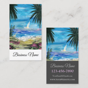 Caribbean Getaway Business Card