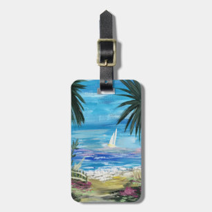 Caribbean Getaway Luggage Tag