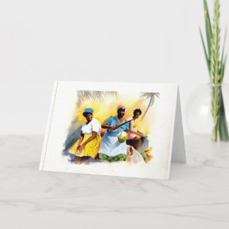 Caribbean Greetings Card