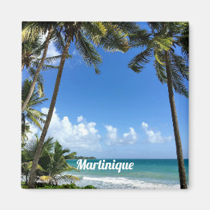 Caribbean Island, Martinique (labelled) Magnet