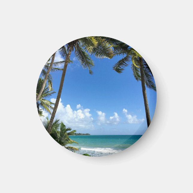 Caribbean Island, Martinique Magnet (Front)