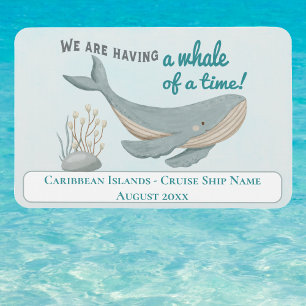 Caribbean Islands Cabin Stateroom Cruise Magnet