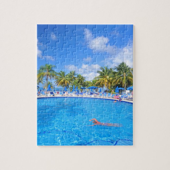 Caribbean islands jigsaw puzzle (Vertical)