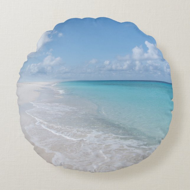 Caribbean Isle Dream 1 Round Cushion (Front)