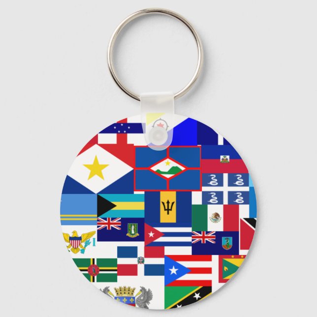 caribbean key ring (Front)