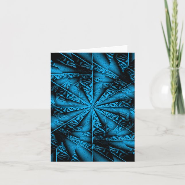 Caribbean Lace twirls..... Card (Front)