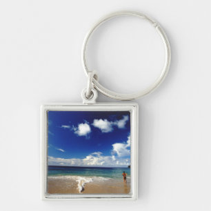 Caribbean, Lesser Antilles, West Indies, 2 Key Ring