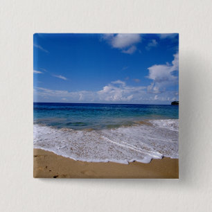 Caribbean, Lesser Antilles, West Indies, 4 15 Cm Square Badge