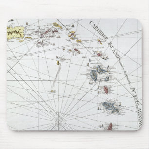 CARIBBEAN: MAP, 1775 MOUSE PAD