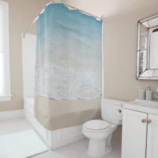 Caribbean Ocean Beach Bliss 6 Shower Curtain