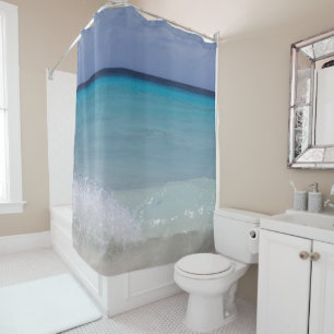 Caribbean Ocean Beach Dream 11 Shower Curtain