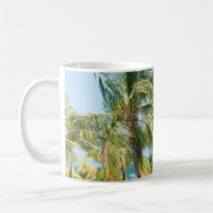 Caribbean Palm Delight #1 #tropical #wall #art Coffee Mug