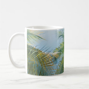 Caribbean Paradise Palms #2 #tropical #ocean #wall Coffee Mug