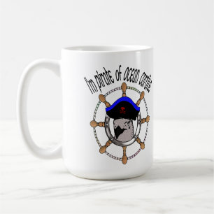 caribbean pirate coffee mug