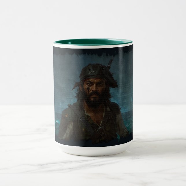 Caribbean Pirate King Mug (Center)