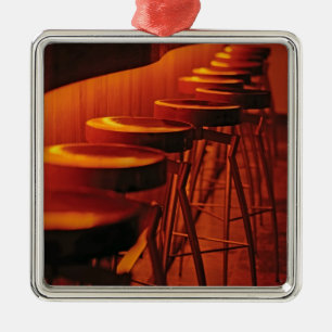 Caribbean, Puerto Rico, San Juan, Water Club Metal Ornament