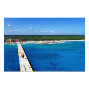 Caribbean Sapphire Photo Print