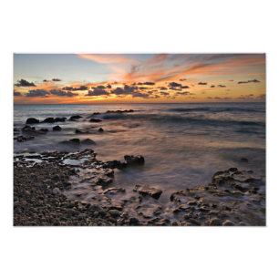 Caribbean Sea, Cayman Islands. Crashing waves 2 Photo Print