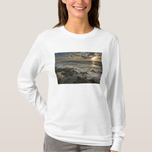 Caribbean Sea, Cayman Islands. Crashing waves 2 T-Shirt