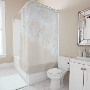 Caribbean Sea Foam Dream 7 Shower Curtain