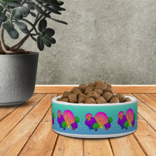 Caribbean Sea Shells with Bubbles Bowl