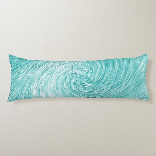 Caribbean Sea Swirl........ Body Cushion (Front)